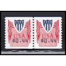 CVP32 44c Shield Very Fine MNH Pair PA5015