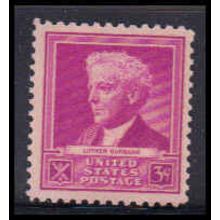 876 3c Luther Burbank Fine MNH W1951