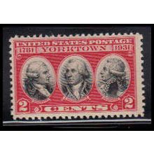 703 2c Yorktown Fine MNH O0253