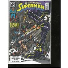 The Adventures of Superman #456, 1989, DC Comic Book, High Grade