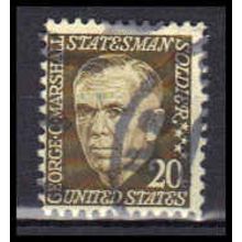 Used 1289 20c George Marshall Very Fine KA6133