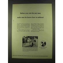 1972 Warner & Swasey Cylindrical Grinder Ad