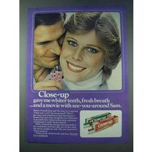 1978 Close-up Toothpaste Ad - Whiter Teeth