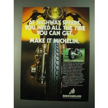 1981 Michelin M-45 and M-48 Tires Ad - Highway Speeds