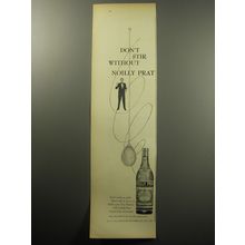 1954 Noilly Prat Vermouth Advertisement - Don't stir without Noilly Prat