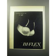 1957 Bi-Flex Bras Ad - Convertible four-way Bra