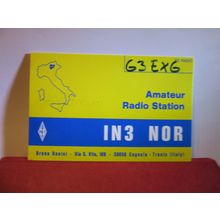 QSL card TRENTO, ITALY 1992 =
