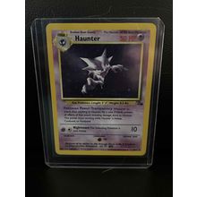 Haunter - 6/62 - Holo Rare - Unlimited Edition Fossil Pokemon Trading Card