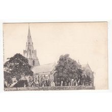 St Mary's Church Eastham Postcard Wirral Cheshire Lang's Series