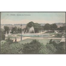 Jardin des Tuileries, Paris, c.1900-05 - CPA