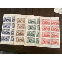 ICOLLECTZONE 1935 New Jersey State Stamp Exposition Sheets VF NH (A000)