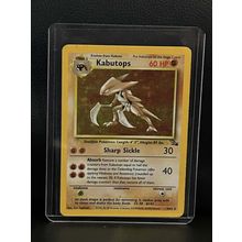 Kabutops - 9/62 - Holo Rare - Unlimited Edition Fossil Pokemon Trading Card