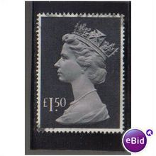 1977 GB £1.50 LARGE MACHIN F/U SG 1026E