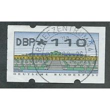 GER 110pf 'DEUTSCHE BUNDESPOST' MACHINE LABEL (EBID43-285)