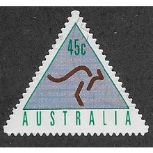 AUS 1994 45c (S/A) 'GOLD, EMERALD AND BRIGHT LILAC' FINE USED (EBID67-055)