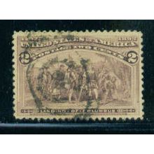 Used 231 2c Landing of Columbus Fine T1157