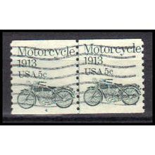 Used 1899 5c Motorcycle Fine CNP Left 4 PA0350
