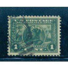 Used 397 1c Vasco Balboa Extra Fine C0312