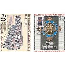 Berlin International Post Office Mail Exhibition First Day Cover Stamp Postcard