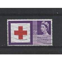 GB.SG642p 3d Red Cross.Phosphor Issue.Fine Used.Jul25