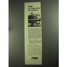 1968 TRW Systems Group Ad - A New Kind of Campus