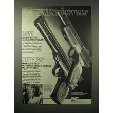1979 Daisy Power Line 1200 and 717 Pistols Ad