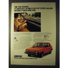 1979 Fiat Strada Car Ad - Without Squeezing You