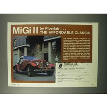1979 Fiberfab MiGi II Car Ad - The Affordable Classic