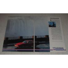 1985 Nissan 300ZX Ad - Nissan makes you feel like taking the long way home