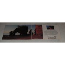 1989 Canada Tourism Ad - Les Steele / Hopewell Rocks Park Warden