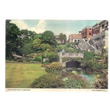 PAVILION ROCK GARDENS, BOURNEMOUTH, DORSET vintage .used postcard 1981 pm =