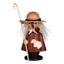 35-188 - Christian Ulbricht Smoker - Shepherd (Natural) - 3.5"H x 2.6"W x 2"D