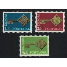 Portugal Europa CEPT 3v 1968 MNH SG#1337-1339