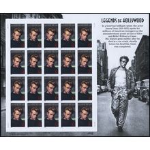 3082a, MNH 32¢ James Dean Complete Imperforate ERROR Pane of 20 - Stuart Katz