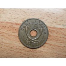 East Africa 1956 10 Cents Coin