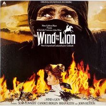 THE WIND & THE LION original 1975 Jerry Goldsmith soundtrack record album