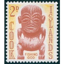 Cook Islands 1963 2d Fishing God SG164 MNH