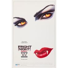 Fright Night Part II (1989)_1 Movie Film Poster Canvas iconic design