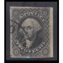 Used 17 12c George Washington 4 Margins B0414
