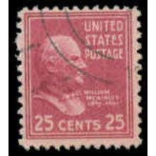Used 829 25c William McKinley Just Clears M08098