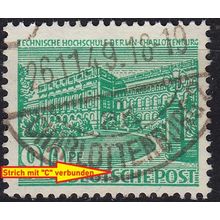 GERMANY BERLIN [1949] MiNr 0056 IV ( O/used ) [04] Architektur Plattenfehler