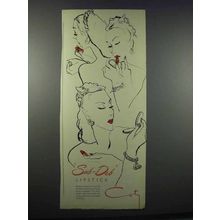 1945 Coty Sub-Deb Lipstick Ad