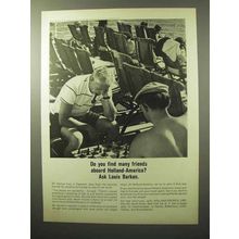 1964 Holland-America Line Ad - Find Many Friends Aboard