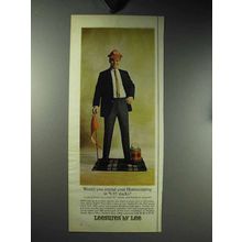 1964 Lee Leesures Clothes Ad - Contro IV Slacks