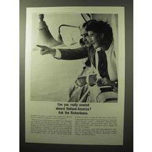 1964 Holland-America Line Ad - Really Unwind Aboard