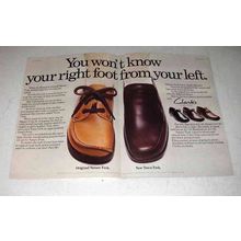 1977 Clarks Nature Trek, Town Trek Shoe Ad