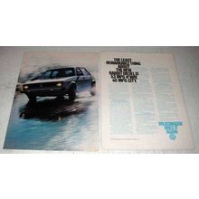 1978 Volkswagen Rabbit Diesel Ad - Least Remarkable