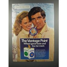 1979 Vantage Cigarette Ad - The Point