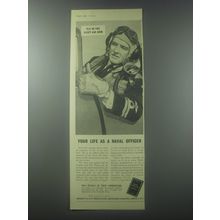 1954 Fleet Air Arm Ad - Your life as a naval officer