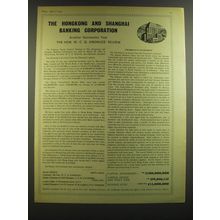 1964 Hongkong and Shanghai Banking Corporation Advertisement